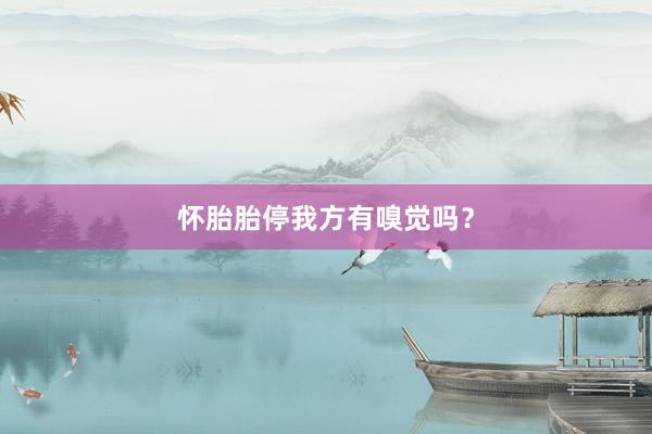 怀胎胎停我方有嗅觉吗？